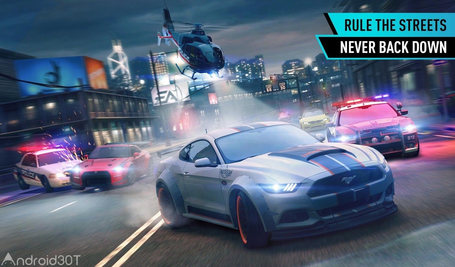 دانلود جدیدترین آپدیت بازی نید فور اسپید Need for Speed™ No Limits 6.4.0 اندروید